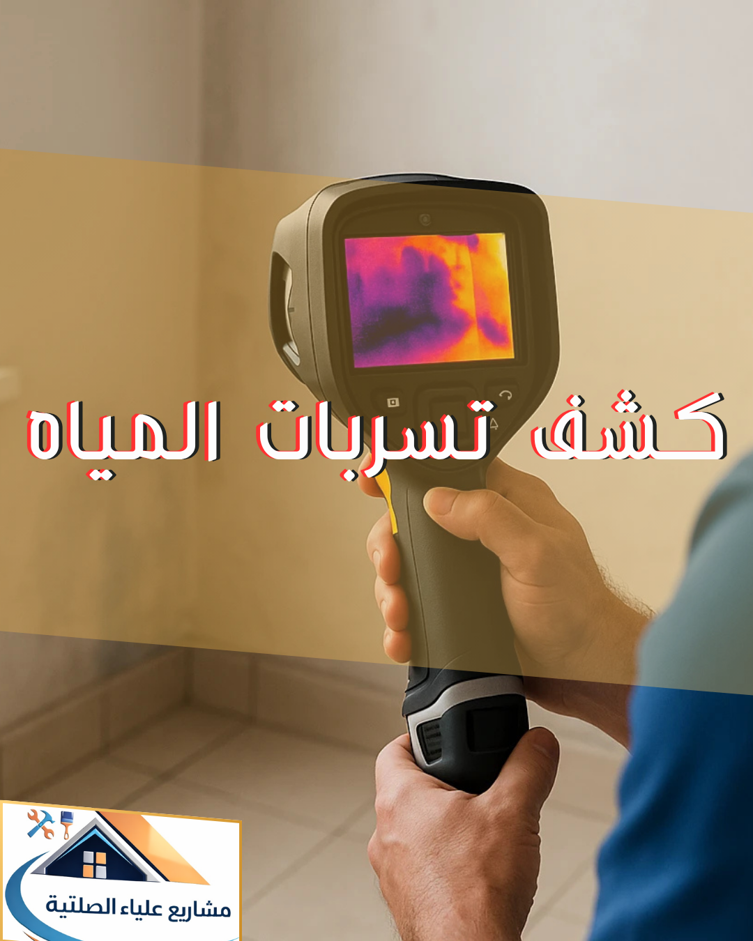 كشف تسرب المياه في المنزل باستخدام جهاز حديث